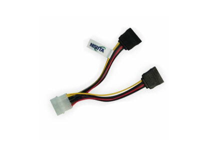 Cable adaptador de molex H a sata power sata doble 20CM NS-CAPOSAD