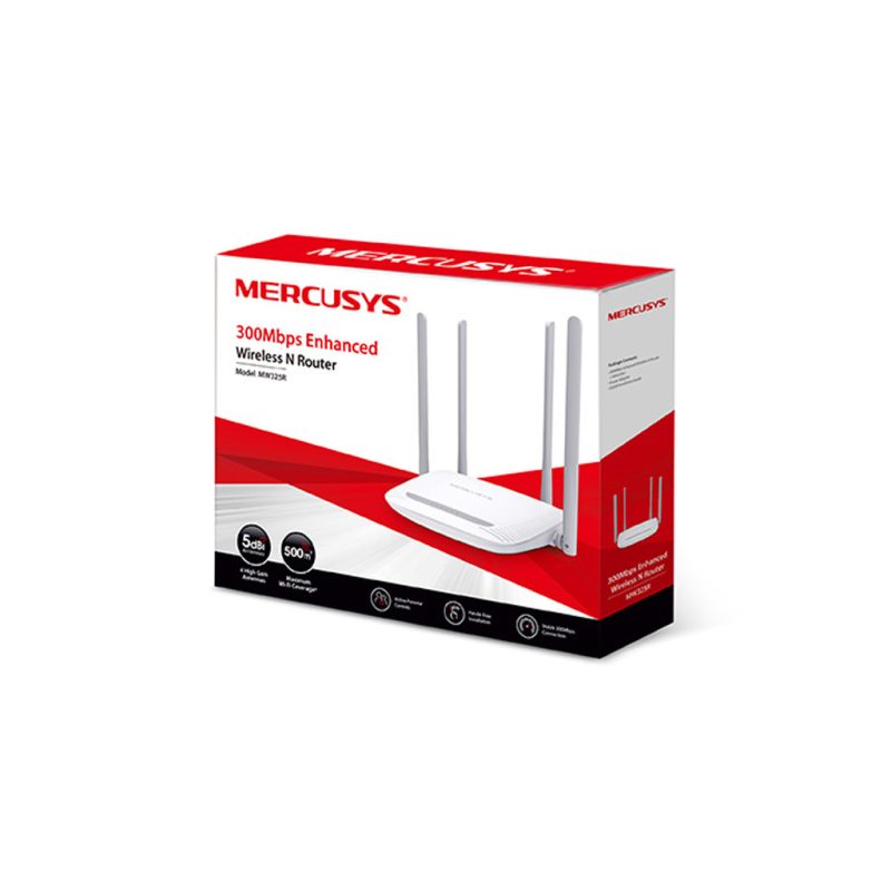 MW325R ROUTER WIFI 300MBPS 4 ANTENAS 5DBI FIJA MW325R - Imagen 2
