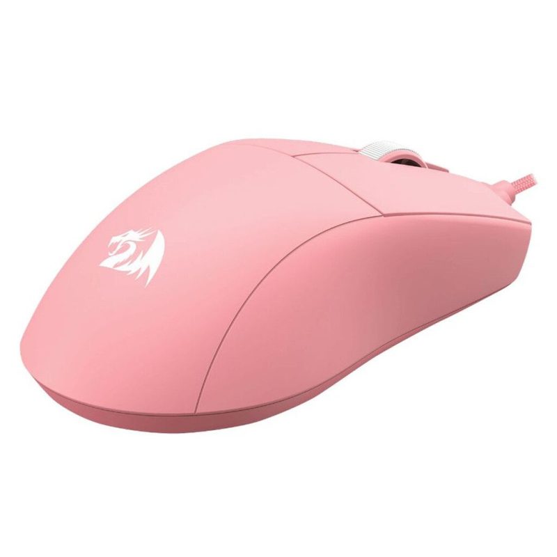 Mouse Gamer Redragon K1NG Rosa King M724P a Cable USB - Imagen 4
