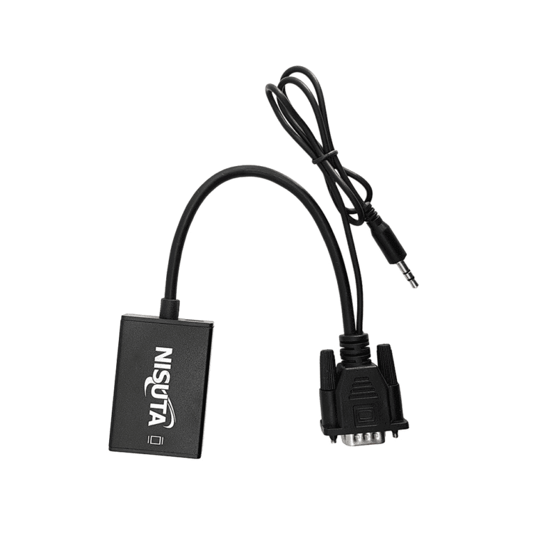 Conversor VGA + audio 3.5mm a HDMI 1080P NS-COVGHD4