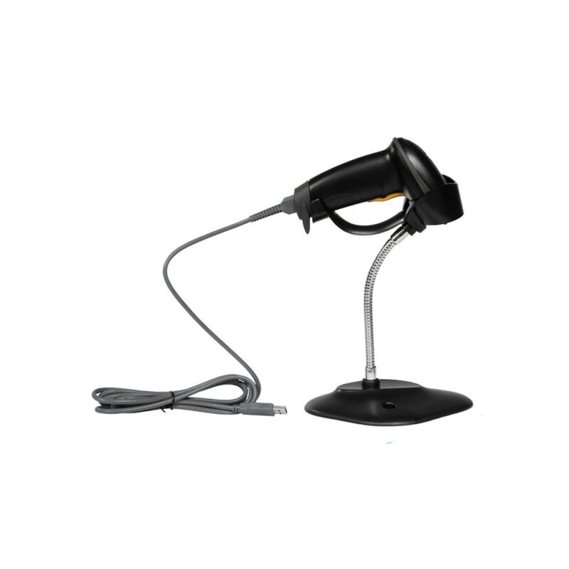 LECTOR de Codigos de barras OCOM LASER OCBS-LA15 USB 1D C/BASE - Imagen 3