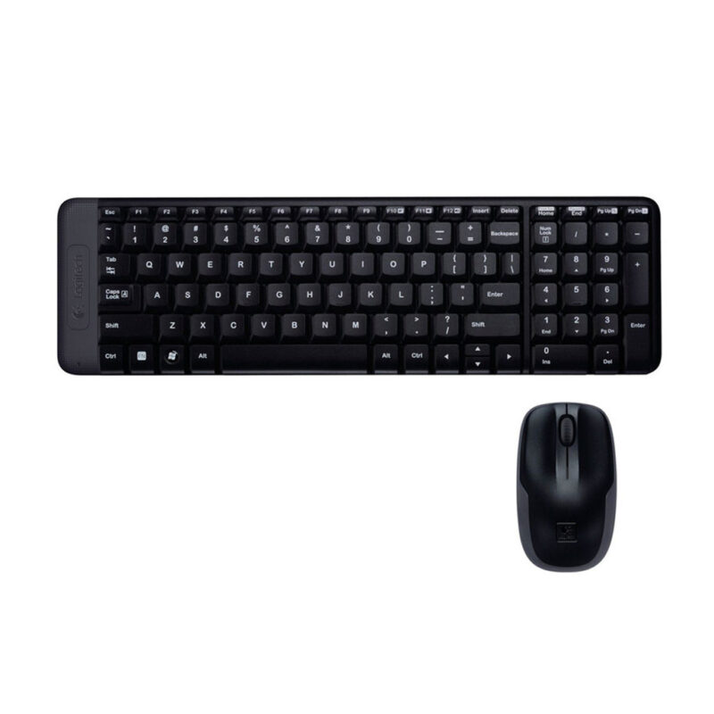 Combo kit Teclado y mouse inalambrico MK220 Logitech
