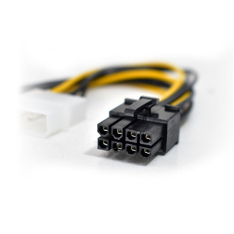 Adaptador de 8 pines a 2 molex para placas VGA  NSAD824V - Imagen 2