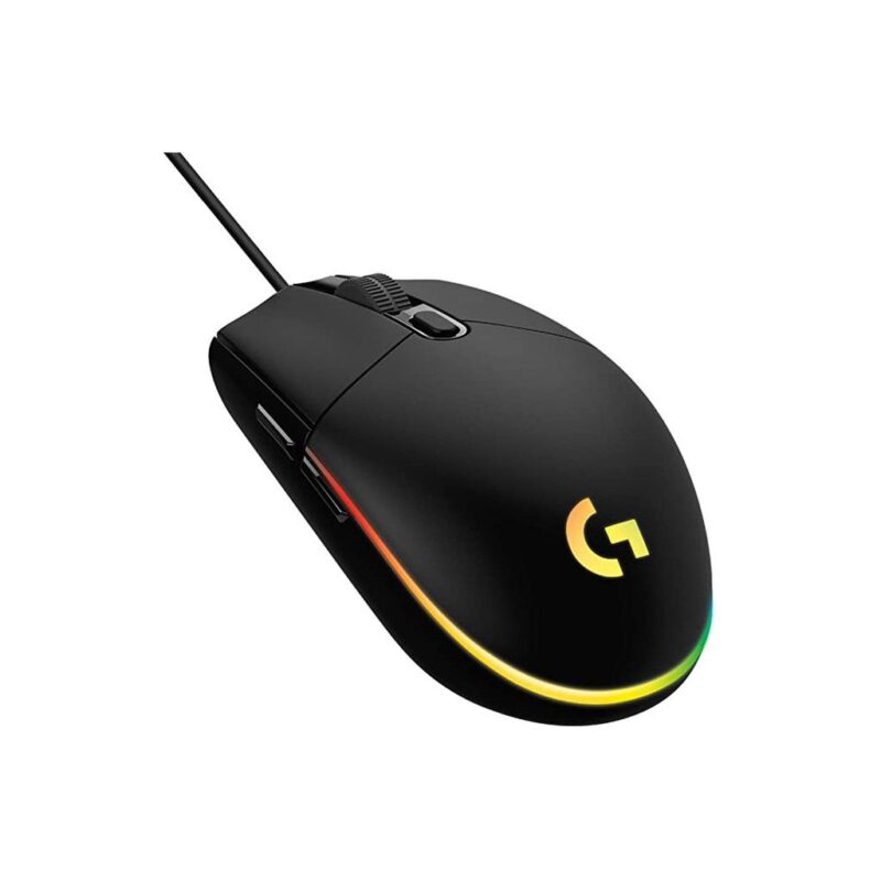 Mouse Logitech G Series G203 negro Gamer LIGHTSYNC