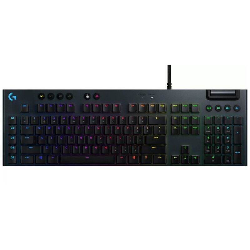Teclado Gamer Logitech G815 RGB GL Táctil mecánico