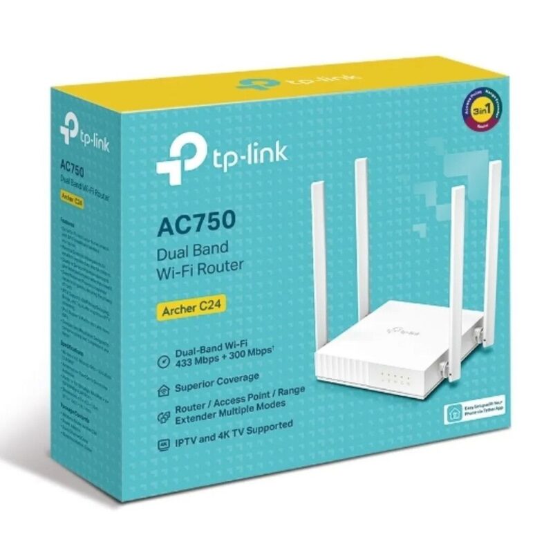 Router Tp-link Archer c24 AC750 DUAL BAND - Imagen 3