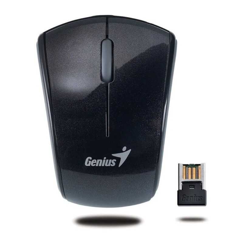 Mini Mouse Genius Micro Traveler 900S Inalambrico Negro USB