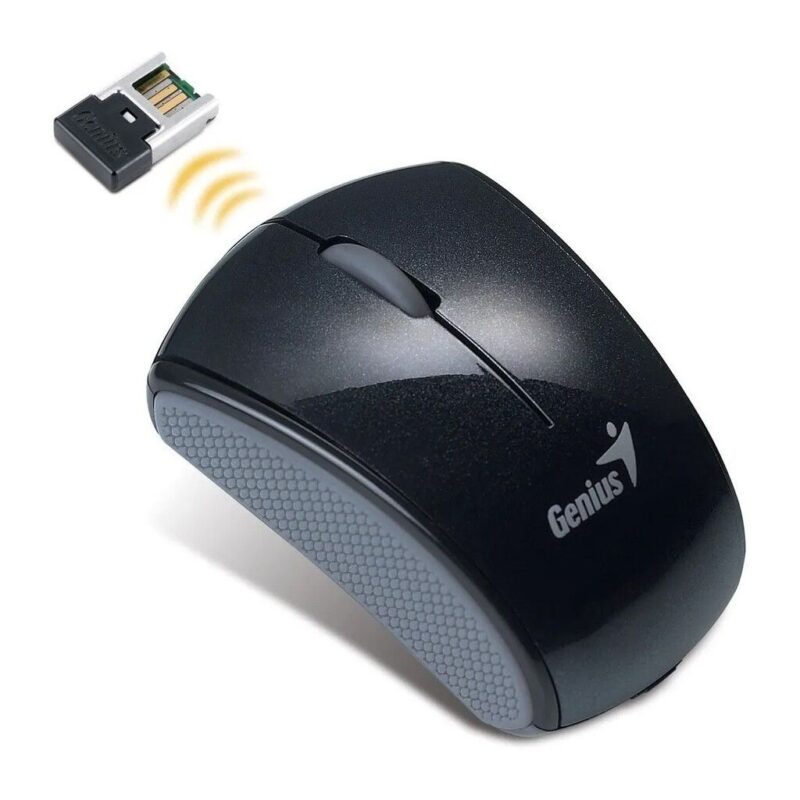 Mini Mouse Genius Micro Traveler 900S Inalambrico Negro USB - Imagen 2