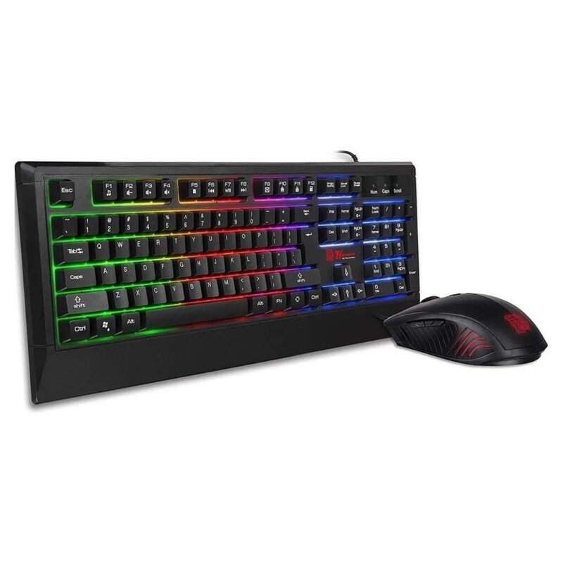 Teclado y Mouse Gaming TTesports Challenger combo Thermaltake