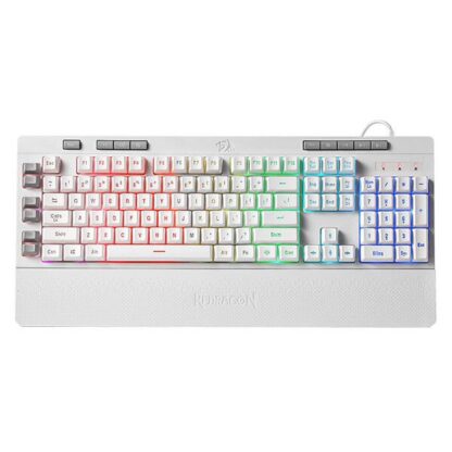 Teclado Gamer Redragon SHIVA K512WRGB Blanco