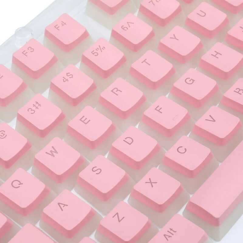 Keycaps Redragon A130 SP-Pink Scarab Rosa - Imagen 2