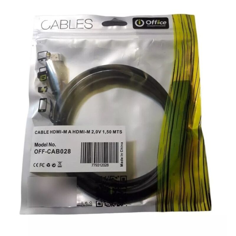 Cable HDMI a HDMI v1.4 10 MTS OFF-CAB054 - Imagen 2