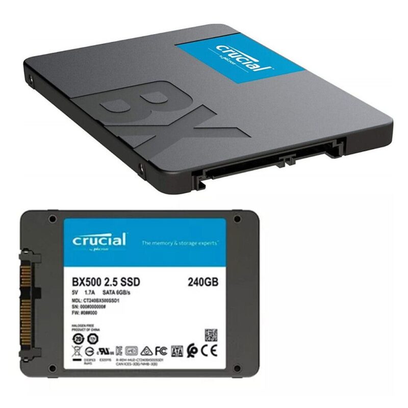Disco SSD 240GB BX500 CRUCIAL - Imagen 2