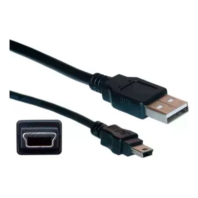 Cable USB V3 5 pines 2.0 a Mini USB 5P (2mts) USB 5M NogaNet SM-1039