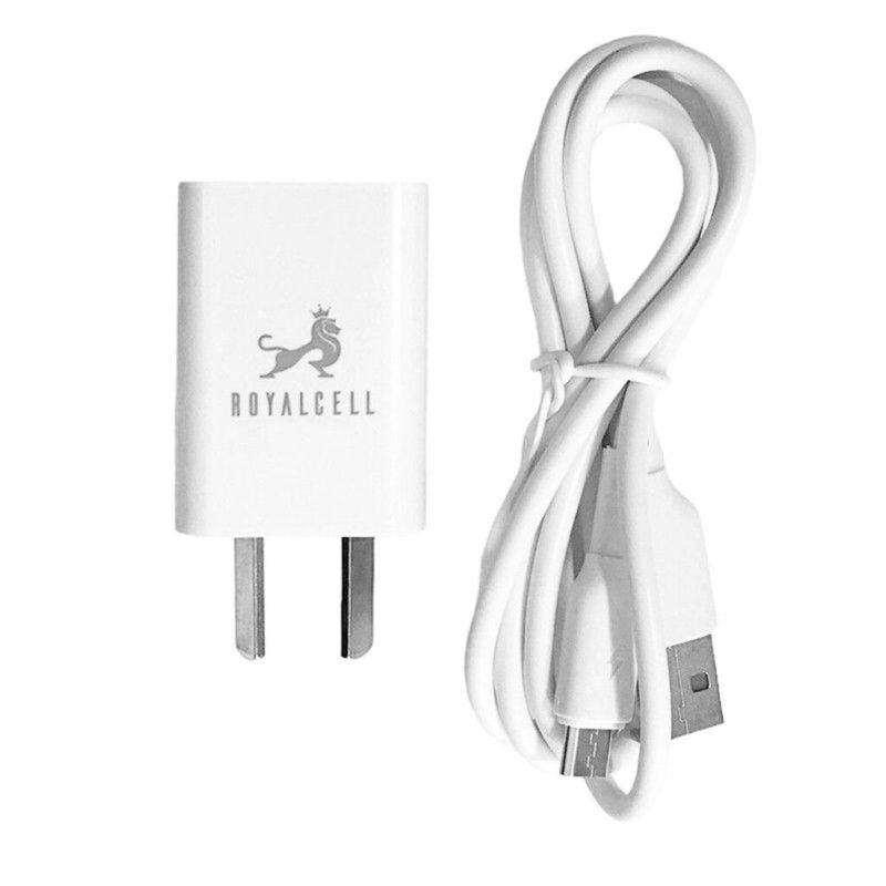 Cargador RoyalCell 2.4A Carga Rapida Micro(V8) RC5002400A - Imagen 2