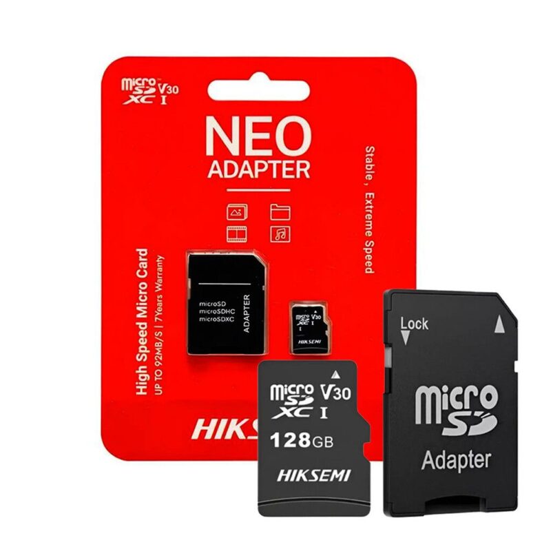 Memoria Micro SD HIKSEMI NEO Adapter 128GB High Speed