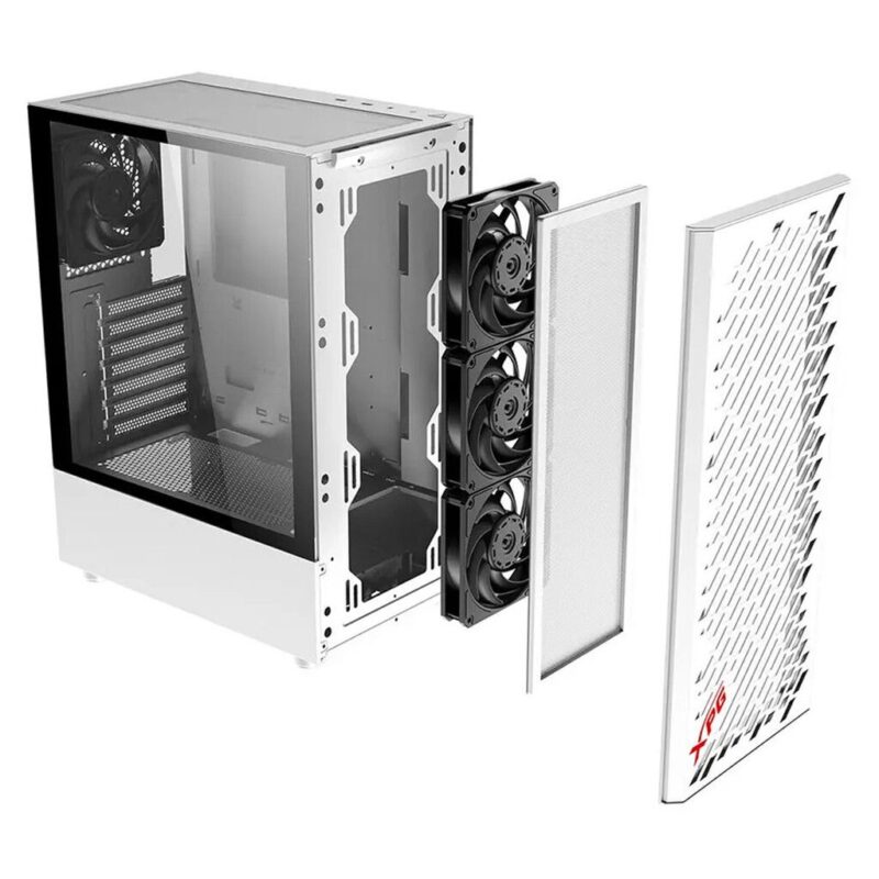GABINETE Adata GAB XPG VALOR AIR PLUS BLANCO FANS ARGBX4 - Imagen 5