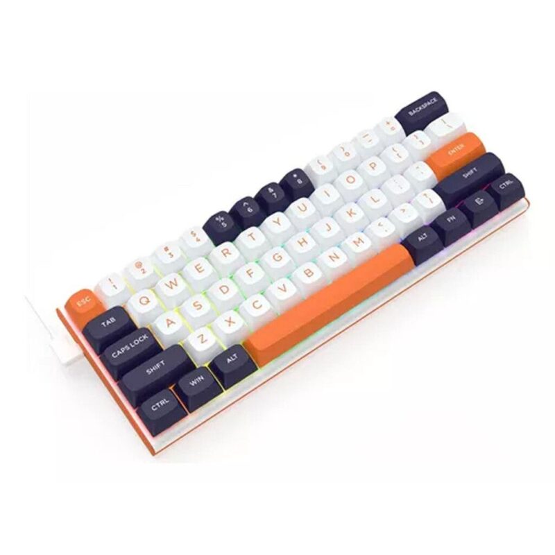 Teclado Mecánico Gamer 60% Redragon Fidd K683WBO-RGB - Imagen 2