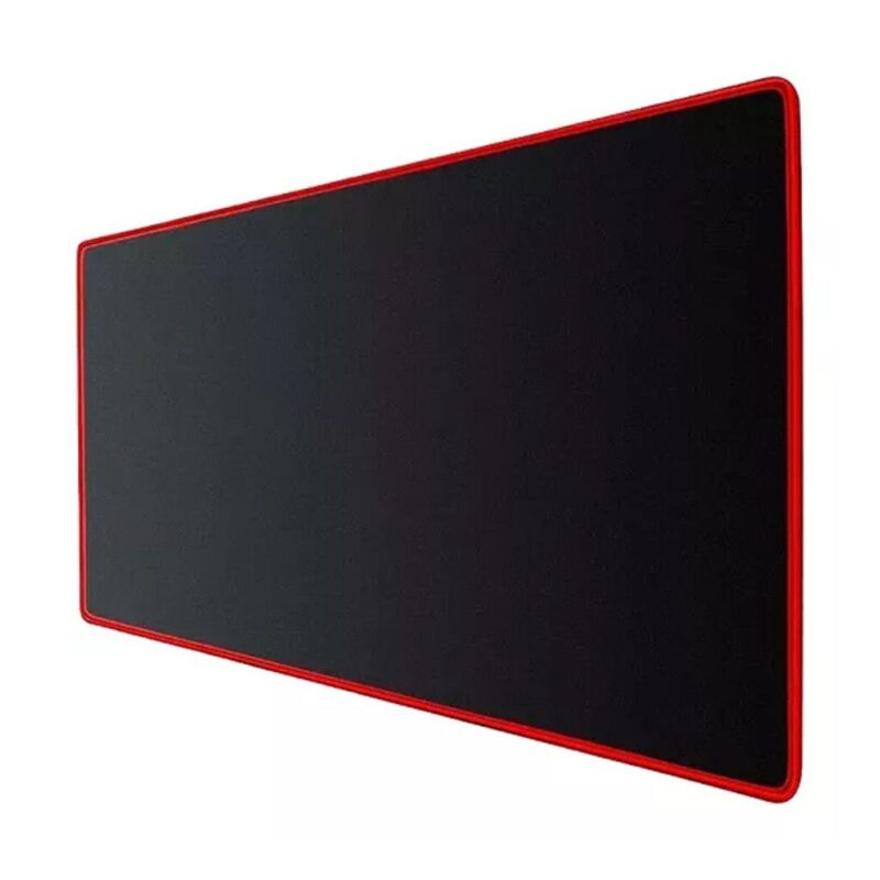 MousePad Gamer Xxl Bordes De Color 90X40cm Rojo