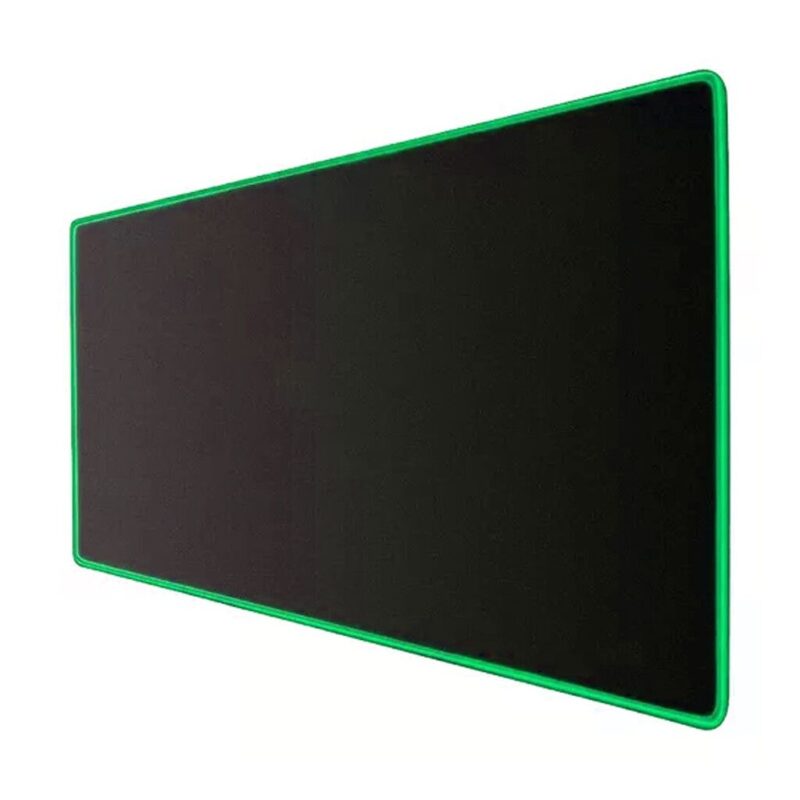 MousePad Gamer Xxl Bordes De Color 90X40cm Verde