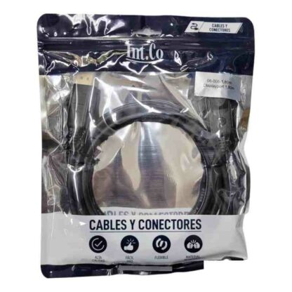 Cable Display Port Int.Co 2.0 4k 1.8mts - Imagen 2