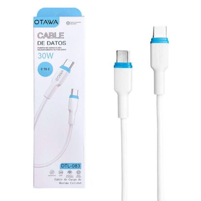 Cable USB Tipo C a Tipo C Otawa 30W DTL-082